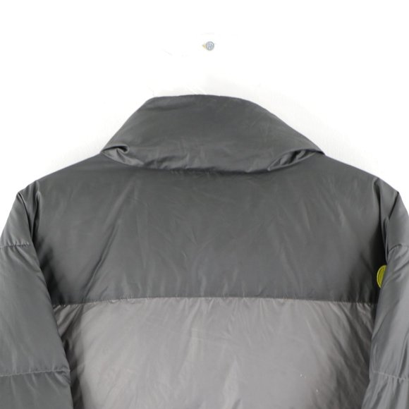 Marmot Fill Down Winter Parka Puffer Jacket Gray